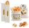 4er Set Brotbeutel aus Leinen – Brottüten für Brotaufbewahrung und Frischhalten von Brot, Brötchen und Baguette – Wiederverwendbare Brottüten mit Kordelzug, Brotbeutel Groß(38x31cm & 64x16cm)