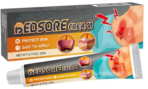 Mnozreo Pomada para úlceras de Decúbito,Contra Tuns,Crema para el Dolor de Presión,Cicatrisante Contra las Escarañas,Relajante Contra los Tuns,20G,1PC