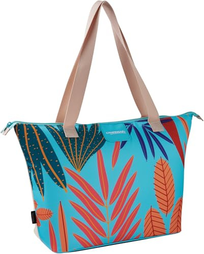 Campingaz Ethnic Shopping Cooler 15 L | Borsa termica da picnic che mantiene cibi e bevande freddi fino a 10 ore | Leggera e facile da trasportare | Pieghevole | Design alla moda | Ideale per picnic