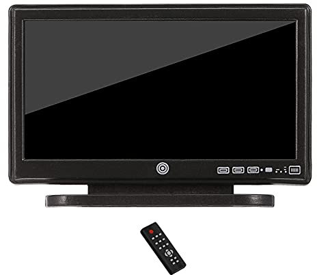 01.12 Casas de Muñecas TV Control Remoto Simulación Miniatura Muebles Casa de Muñecas Salón Decoración TV Miniatura casa de muñecas TV Set 1:12 casa de muñecas Mini televisor con Control Remoto