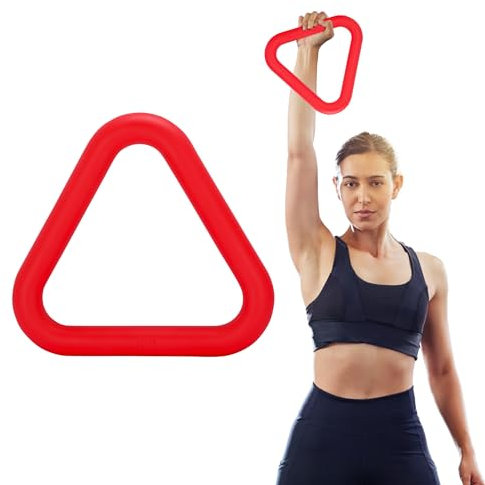 POWRX Triangle Kettlebell Gewicht aus Silikon, 4,5 kg - Ergonomisches, rutschfestes Design für intensives Training - Langlebig, kompakt mit robuster Beschichtung - 30,5x28x3,7 cm