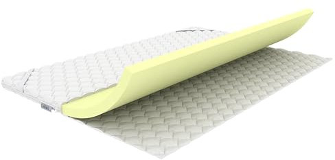 REM-SEN Matratzen Topper Matratzentopper 70x200 cm Höhe 5cm Härtegrad 3 (H3) Mattress Topper aus mittelfeste Polyurethanschaum, Dreilagige Membranhülle, Für Sofa oder jeden Platz, Öko-Tex Zertifiziert