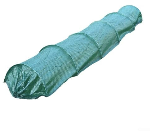 Hasaller Tunnel per piantare tunnel in micromesh per ottimizzare la crescita e la resa delle piante (rete verde scuro)