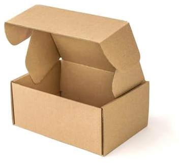 Gorillabox - Multipack 20 cajas de envío cajas plegables caja postales cartón craft 16 x 11 x 7 cm, 160 x 110 x 70 mm