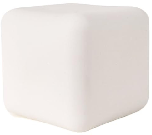 Cube Anti-Stress Cubes Extensibles Blancs de 2 Pouces Jouet à Presser élastique ludique sur Le Bord Jouets pour adul
