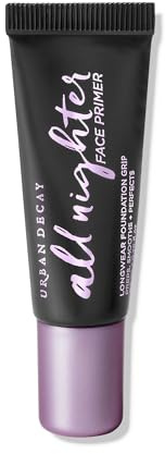 Urban Decay All Nighter Longwear Face Primer (Travel Size), Smoothing & Hydrating Base for Foundation Face Makeup, Sheer & Lightweight, for All Skin Types, Vegan, Cruelty-free - 0.28 fl oz