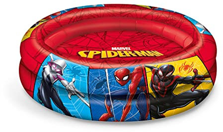 Mondo Toys - SPIDERMAN | 2 Rings Pool - aufblasbares Baby-Pool - 2 Ringe - Durchmesser 100 cm - +10 Monate - 16931