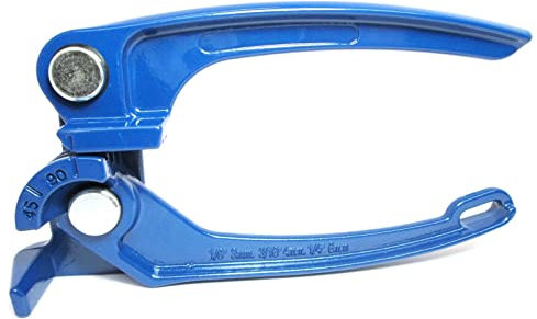 Dunnet Tools Cintreuse de tuyau de frein Mini 3 en 1 3, 4,75 et 6 mm Tuyau de frein en cuivre Outil de tuyau de frein de voiture Van Véhicule Outil de mécanique Outils à main