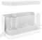 ACROPAQ Boîte Cache Câble - Petit (23,5 x 12 x 11,5 cm), Boîte de Rangement pour Cacher Les câbles, Cacher Les multiprises, Plastique, Blanc - Cache multiprise