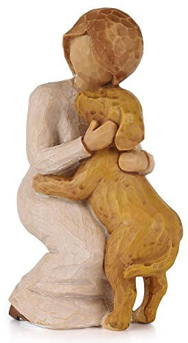Everkeen Angel Dog Figurines - Memorial Gifts for Dog Lovers