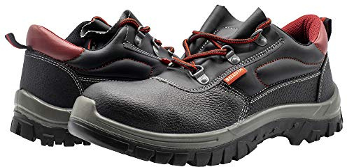 Bellota 7230145S3 - Zapatos de Seguridad Classic de Hombre y Mujer (Talla 45) de Piel Hidrofugada con Forro Acolchado Transpirable
