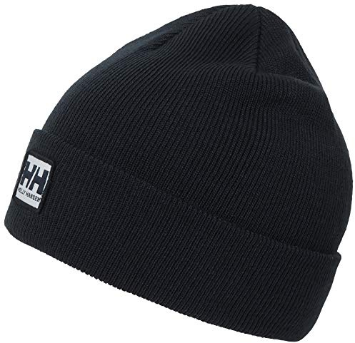 Helly Hansen Niños Unisex Gorro K Urban con puños, Azul Marino, 53/54