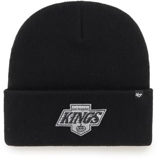 '47 Brand Los Angeles Kings Black Haymaker NHL Cuff Knit Beany Beanie One Size Forty Seven