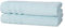Müskaan® 2er Bambus Handtuch Set Aqua, 50% Baumwolle & 50% Bambus, 70x140cm, 450g/m² – Öko-Tex, Frottee Handtücher Set Baumwolle, Duschtücher Handtuchset Blau für Bad, 60°C waschbar, Frotteetücher