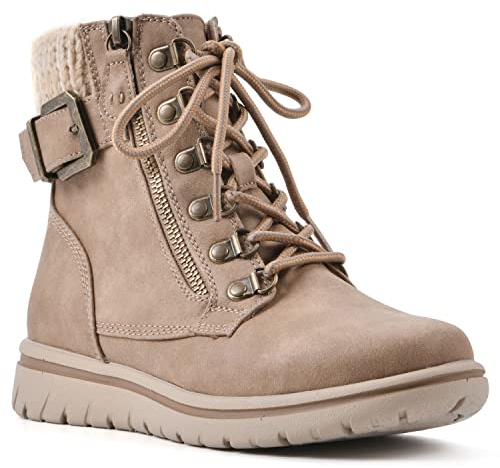 CLIFFS BY WHITE MOUNTAIN Bottines de randonnée rembourrées à lacets pour femme, 38.5 EU