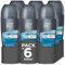 Dove Men+Care Deodorante Roll On Advanced Care Clean Comfort, Deodorante Uomo Antitraspirante Senza Alcol, con 1/4 di Crema Idratante, Protezione Fino a 72 Ore, 6 Pezzi da 50 ml