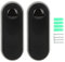 Set di Sensori a Infrarossi Wireless per Apricancello Sensore a Fotocellula a Infrarossi Sensore per Cancello Sensore per Cancello Esterno Rivelatore a Infrarossi