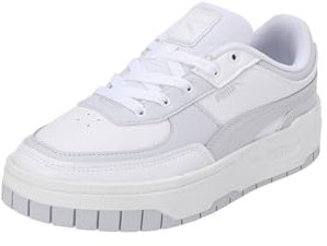 PUMA Cali Dream Lth Wns Damen-Sneakers, Weiß und Grau, Weiß, 38 EU