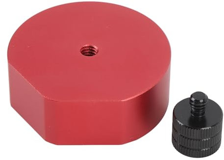 Adaptador de Trípode con Tornillo, Montaje de Aleación Aluminio para Mini Roscado 1/4in-20 3/8in-16 El Conector la Tubería Rosca Soportando El Soporte la Abrazadera Fijación, Accesorios Fotografía