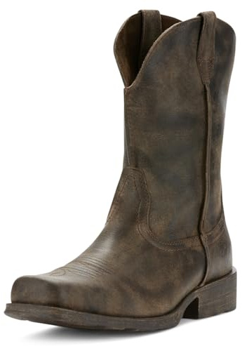 ARIAT Stivali Western Rambler Uomo, Grigio anticato, 45 EU