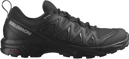 Salomon X Braze Gore-Tex wasserdichte Herren Outdoorschuhe, Outdoor-bereit, Sportliches Design, Vielseitiger Einsatz, Black, 42