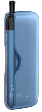 VOOPOO Doric Galaxy Kit 500mAh Pen with 1800mAh Power Bank 1.2ohm Cartridge Side Filling Electronic Cigarette Vaporizer (No Liquid, No Nicotine) (Blue)