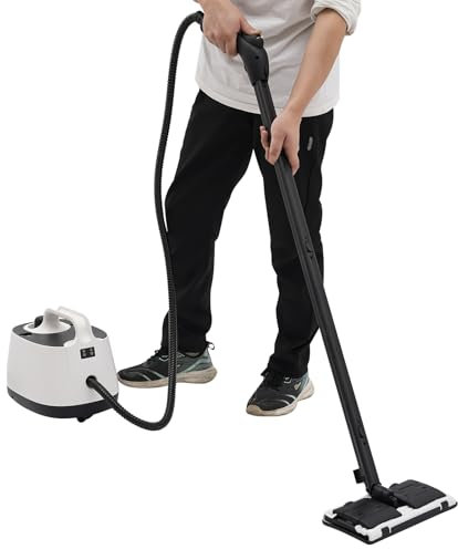 Biniliubi - Limpiador de vapor y secado, multiusos para el hogar, suelos, muebles de mano, muertos, escoba de aspirador profesional de alta temperatura, secado rápido, superficies boquilla de alta