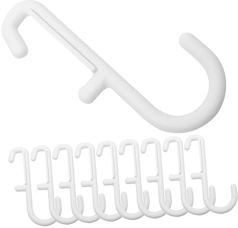 BUGUUYO 10pièces Crochets Robustes Pour Panneaux Perforés Organisateur Mural Pour Outils Et Bijoux Crochets j Pour Suspendre Facilement