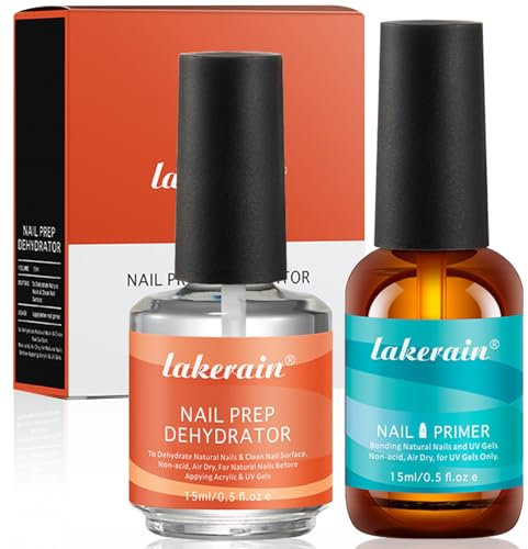 Primer für Gelnägel,Dehydrator für Nägel,Nail Dehydrator Und Primer für Nägel,Nail Primer für Gelnägel,Nail Prep Primer Acid Free Primer,Nail Prep Dehydrator(15ml)
