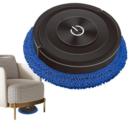 Robot aspirapolvere 2 in 1, 22,9 x 6,4 cm, pulizia e bassa manutenzione, dispositivo intelligente per pavimenti, tappeti, di animali domestici, piccoli spazi, appartamenti