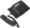 Telefono a filo di casa, funzione di ricomposizione ID chiamante a mani libere a 16 cifre Display LCD Telefono fisso cablato Funzione di precomposizione con segreteria telefonica per ufficio(Nero)