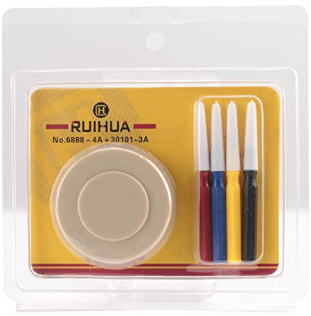 Uhrenreparaturset, Uhrenölwerkzeug, Uhrmacher Ölstifte, Mechanische Reparatur, Professionelles Uhrenöler Set 1 Ölbecher 4 Ölstift Sortiment Kit Uhrenölstange und Uhrenölkasten