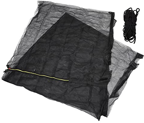 OHPHCALL 1set Trampoline Protective Enclosure for Jumping Bed Heavy-Duty Material for Boys and Girls Safety Prevents Falls and Accidents