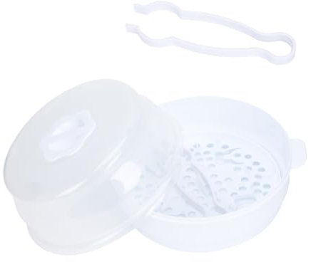 MILISTEN Babyflaschen Sterilisationsbox Mikrowellengeeigneter Flaschensterilisator Robustem für Unterwegs zu Hause zur Aufbewahrung von Saugern Schnullern Babygeschirr