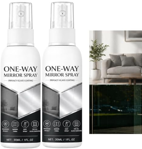 2pcs Reflective Window Spray&Nano Mirror Coat,Infrared Blocking Spray