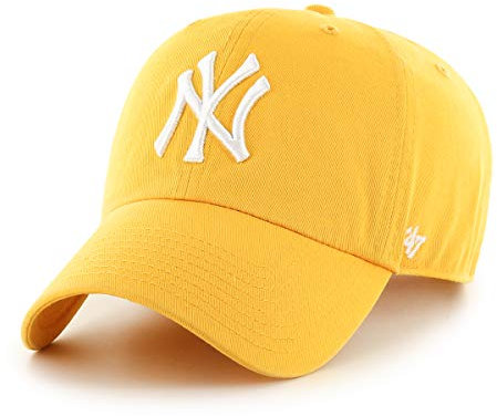 '47 Brand Adjustable Cap - CLEAN UP New York Yankees gelb