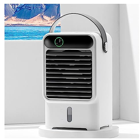 VVLXRIC Mini Raffreddatore d'Aria USB può Essere Temporizzato Mini Condizionatori Portatili Durevole E di Alta qualità Rinfrescatore D Aria Portatile per La Casa E L'Ufficio