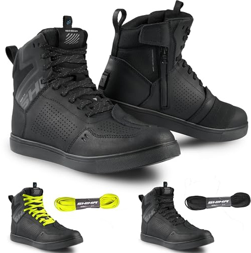 SHIMA unisex - vuxen Rebel 2.0Motorcykelskor