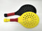 RORLAND Palas Padel Niños, Raquetas Tenis Junior para Principiante, Juguetes Playa, Juegos de Jardin Exterior, 2 Raquetas, 2 Pelotas Tenis, 1 Pickleball, 1 Pelota Espuma, Regalos Infantiles 6+ Años