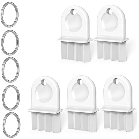 Chiave di distributore di asciugamani di carta, chiave di distributore di carta da bagno a 5 pezzi con 5 anelli, asciugamano da 1, 1x1, 9 pollici, toilette di sostituzione universale utensili per la