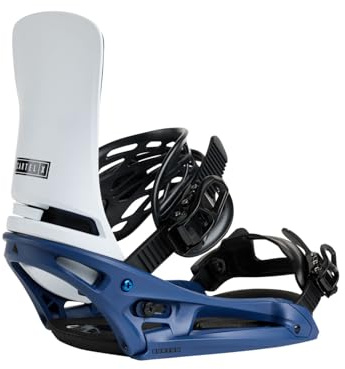 Burton – Fijaciones de Snowboard Cartel X Est Nightfall / White para hombre, talla L, color azul