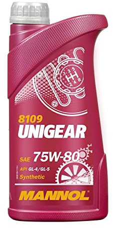 MANNOL 8109 Unigear 75W-80 GL-4/GL-5 LS 1 L
