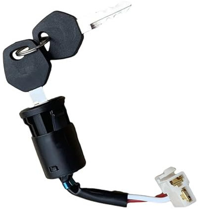 Interruttore Accensione Chiave Interruttore Avviamento Chiave Auto Elettrica Bambini Giocattolo Interruttore Chiave Auto Giocattolo Bambini Interruttore Chiave Ricambio(A2)