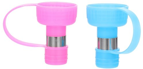 SEWACC Bouteille Eau pour Chien et Chat Portable en Plastique Résistant à l'usure Crochet, 2pcs, pour Promenade et Usage en Extérieur