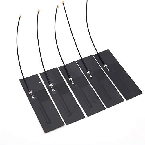 DollaTek 5Pcs 12cm 8DBI Antena integrada de Banda Completa 2G / 3G / 4G / gsm/GPRS/LTE Antena FPC Suave integrada de Alta Ganancia