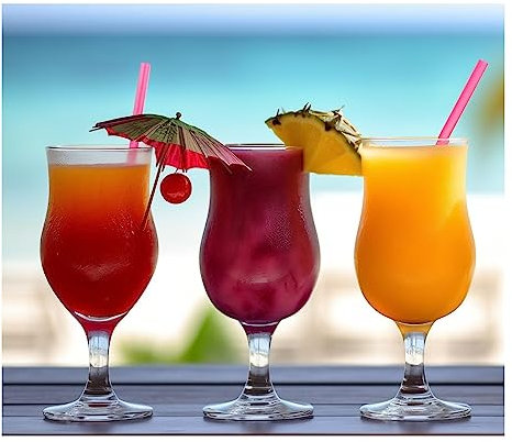 Topkapi 44872 Lot de 6 verres à cocktail piña colada 380 ml