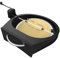 Onlyfire PizzaRing Kit mit Drehspieß, Komplettpaket Pizzaofen Umbausatz, incl. Pizzastein und Rotisserie Grillspieß Kompatibel für Big Green Egg Large Kamadogrill Keramikgrill
