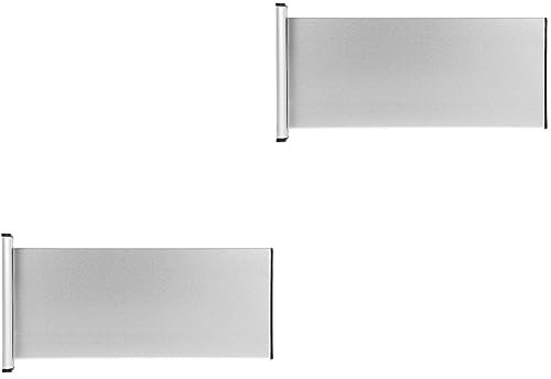 VILLCASE 2 Pz di reparto vuoto cartello con il della porta bandiera vuota cartellini personalizzati etichette personalizzata targhette porta targa da parete plastica Silver