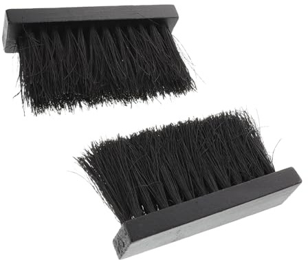Didiseaon 2pièces Brosse De Rechange pour Foyer Brosse De Cheminée Professionnelle Outil De Rechange pour Cheminée Tête Accessoire pour Foyer Extérieur Brosses pour Meubles