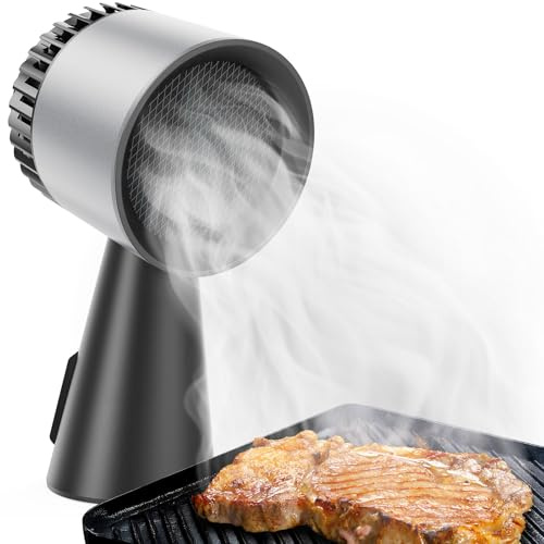 Cappa portatile, ventola di scarico portatile da cucina, filtro antigrasso in alluminio staccabile, grande tazza di raccolta dell'olio, ventola di scarico portatile a 3 velocità a basso rumore per